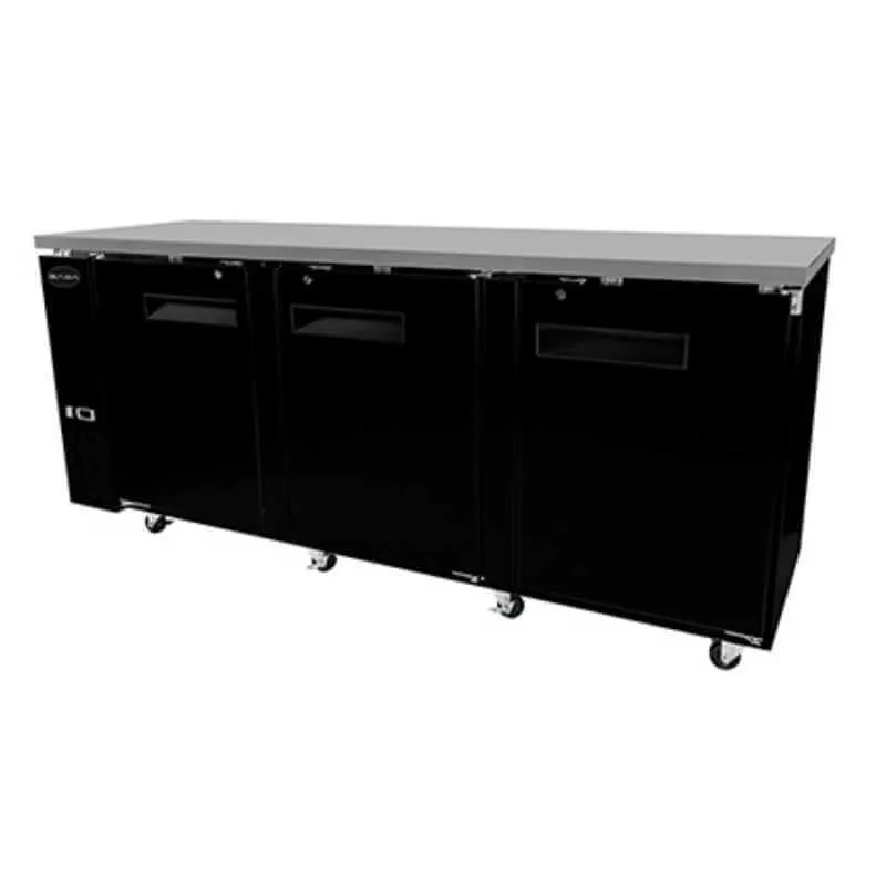 Saba - SBB-27-90B Commercial 90 Back Bar Refrigerator Cooler
