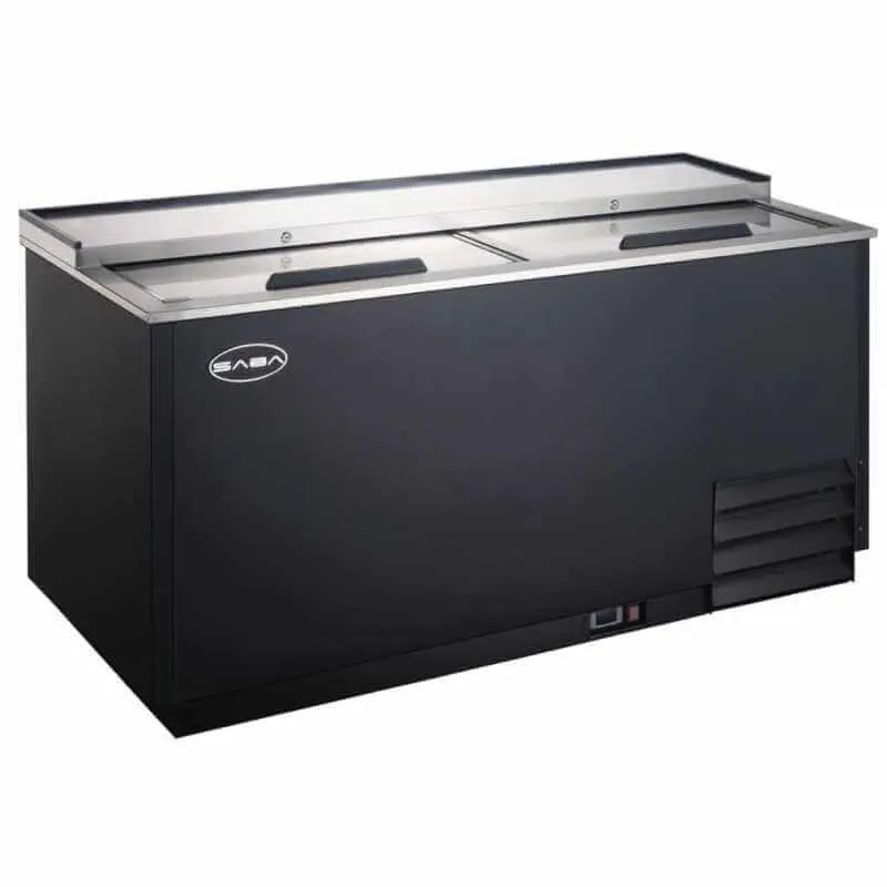 Saba - SBC-65B Commercial 65 Horizontal Bottle Cooler Refrigerator
