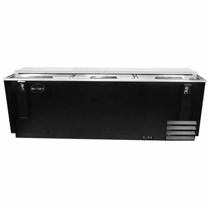 Saba - SBC-95B Commercial 95 Bottle Cooler Refrigerator Horizontal