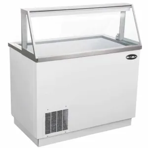 Saba - SDC-46. Commercial 46 Glass Door Ice Cream Dipping Chest Freezer Display