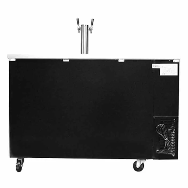 Saba - SDD-24-48 Commercial 48 Beer Dispenser Refrigerator (1) Double Tap