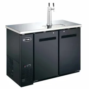 Saba - SDD-24-48 Commercial 48 Beer Dispenser Refrigerator (1) Double Tap