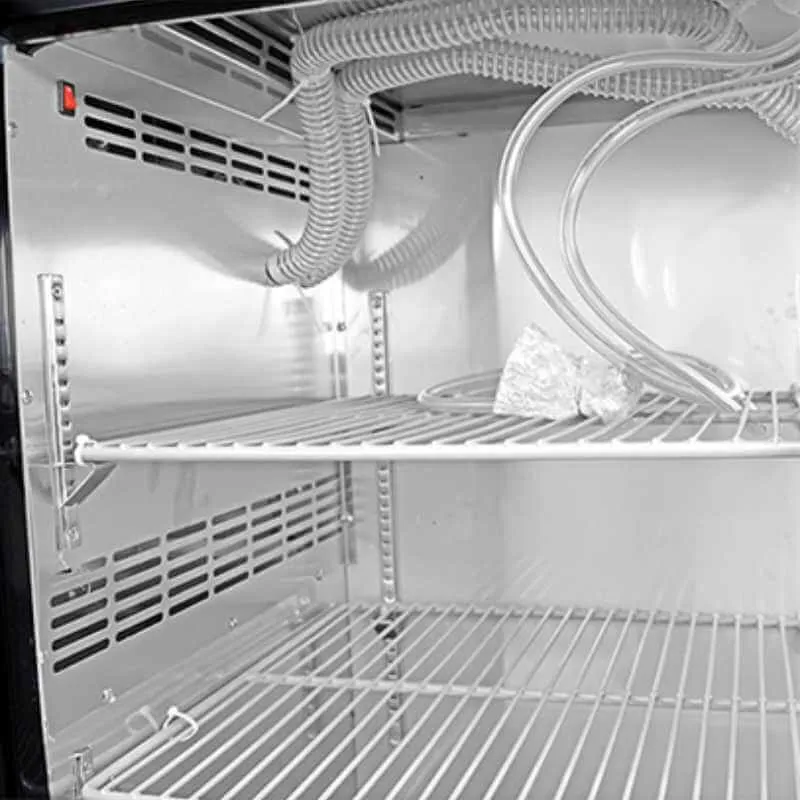 Saba - SDD-24-72 Commercial 72 Beer Dispenser Refrigerator with (2) Double Tap
