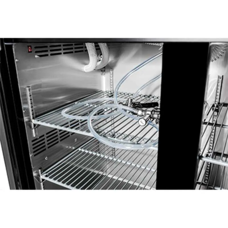 Saba - SDD-27-69 Commercial 69 Beer Dispenser Refrigerator with (2) Double Tap