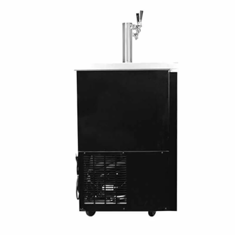 Saba - SDD-27-69 Commercial 69 Beer Dispenser Refrigerator with (2) Double Tap