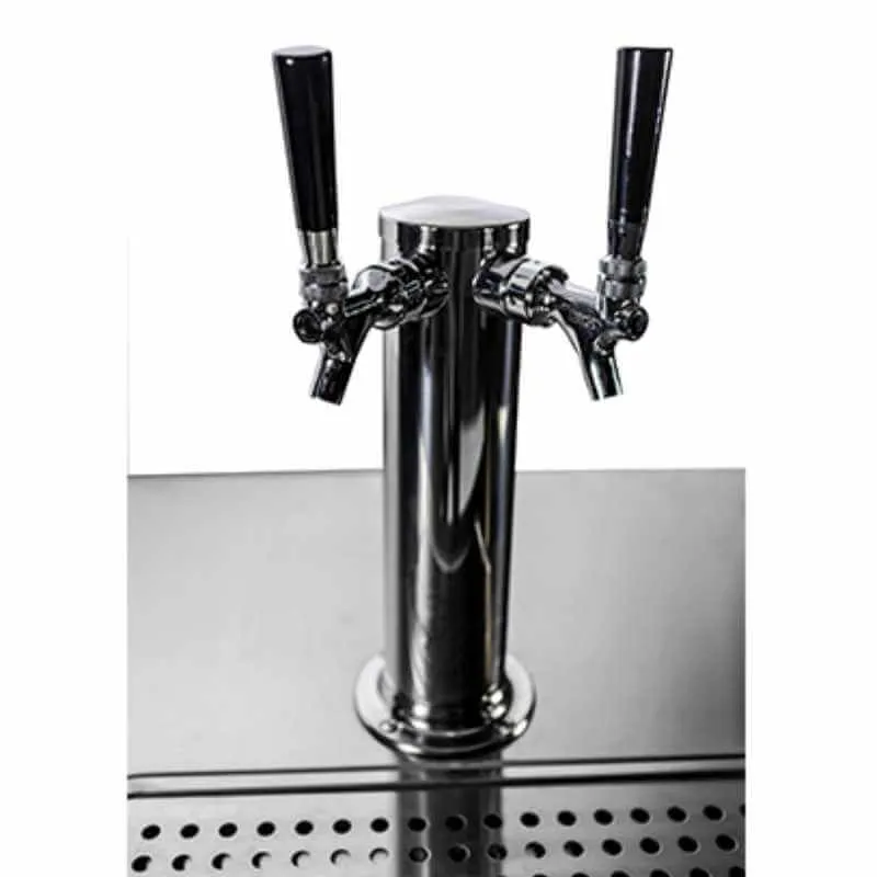 Saba - SDD-27-69 Commercial 69 Beer Dispenser Refrigerator with (2) Double Tap