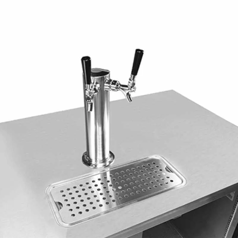 Saba - SDD-27-69 Commercial 69 Beer Dispenser Refrigerator with (2) Double Tap