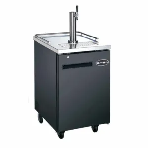 Saba - SDD-30-23 Commercial 23 Beer Dispenser Refrigerator with (1) Double Tap 1 1/2 Barrel