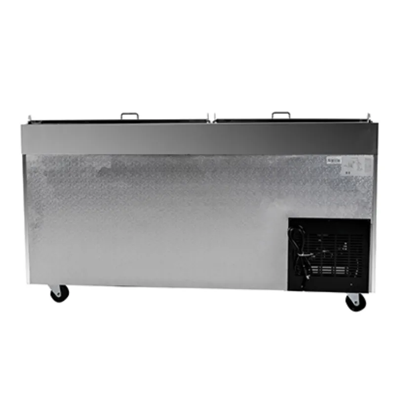 Saba - SPP-70-9 Commercial 70 9 Pan Pizza Prep Table Refrigerator Cooler