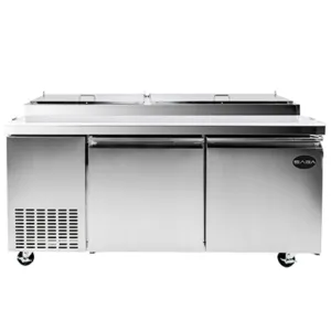 Saba - SPP-70-9 Commercial 70 9 Pan Pizza Prep Table Refrigerator Cooler