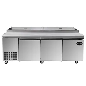 Saba - SPP-91-12 Commercial 91 12 Pan Pizza Prep Table Refrigerator