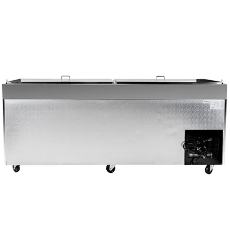 Saba - SPP-91-12 Commercial 91 12 Pan Pizza Prep Table Refrigerator