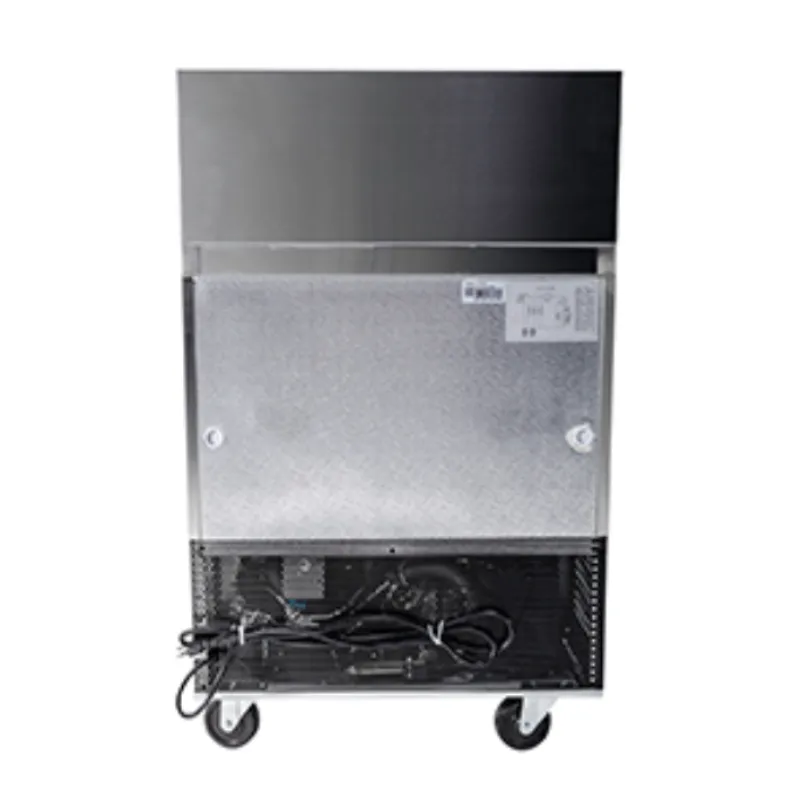 Saba - SPS-27-12M Commercial 27 12 Pan Salad Sandwich Food Prep Table Refrigerator