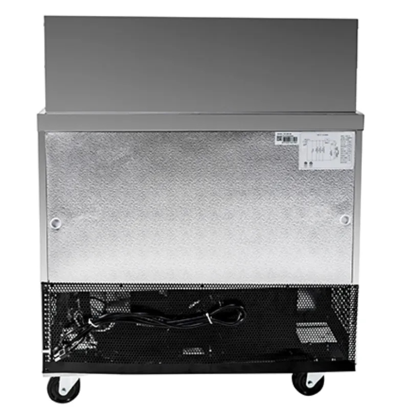 Saba - SPS-36-15M Commercial 36 15 Pan Salad Sandwich Food Prep Table Refrigerator