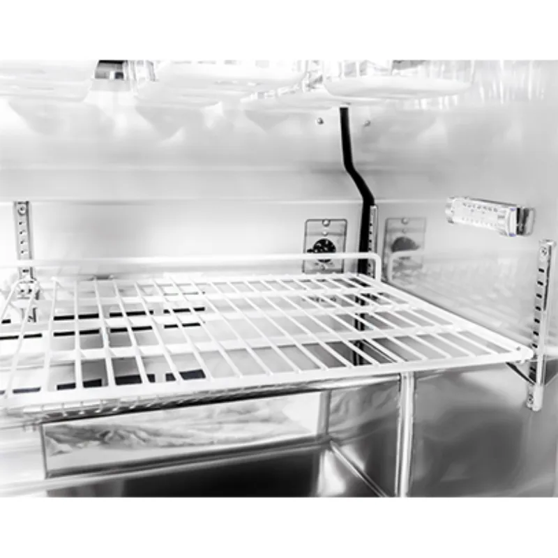 Saba - SPS-48-18M Commercial 48 18 Pan Salad Sandwich Food Prep Table Refrigerator