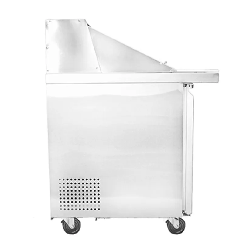 Saba - SPS-72-30M 70 Commercial 30 Pan Salad Sandwich Food Prep Table Refrigerator