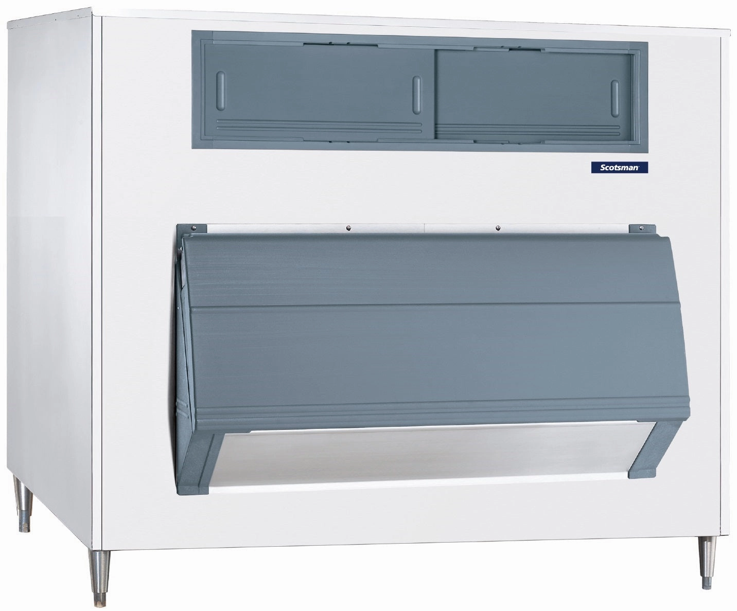 Scotsman BL1360S Ice Storage Bin. 60 Width. Stainless Steel Exterior - 1320 lb. Storage