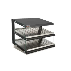 Sierra - SHDM-32PT. 32 Heated Display Merchandiser. with Tempered glass sides