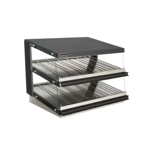 Sierra - SHDM-38PT.  38 Heated Display Merchandiser. with Tempered glass sides