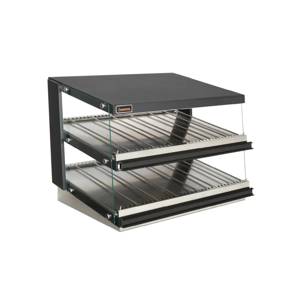 Sierra - SHDM-38PT.  38 Heated Display Merchandiser. with Tempered glass sides
