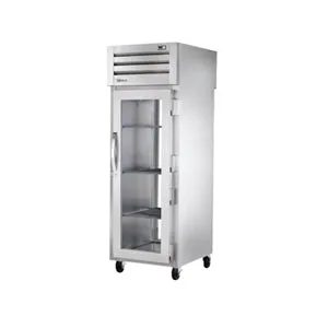 True STA1RPT-1G-1G-HC. Commercial 27.5 One Section Pass Thru Refrigerator 1 Right Hinge Glass Door