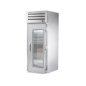 True STA1RRI-1G. Commercial 35 One Section Roll In Refrigerator 1 Right Hinge Glass Door