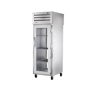 True STG1R-1G-HC. Commercial 27.5 Reach In Refrigerator. (1) Right Hinge Glass Door 1 Section