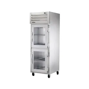 True STG1R-2HG-HC. Commercial 27.5 Reach-In Refrigerator (2) Right Hinge Glass Doors 1 Section