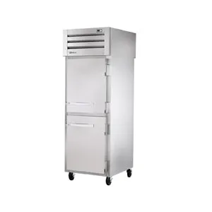 True STG1RPT-2HS-1G-HC. Commercial 27.5 Pass Thru Refrigerator Solid Doors