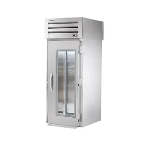 True STG1RRT-1G-1S. Commercial 35 Roll Thru Refrigerator Glass Door