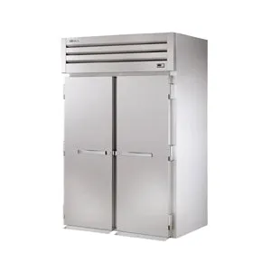 True STG2RRT89-2S-2S. Commercial 68 Roll Thru Refrigerator Solid Doors 2 Section