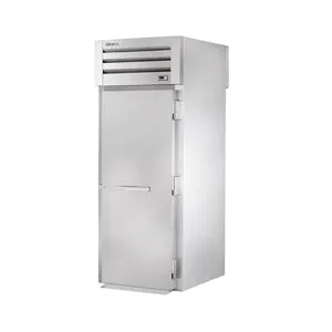 True STR1RRT-1S-1S. Commercial 35 One Section Roll Thru Refrigerator. (1) Right Hinge Solid Door. 115v