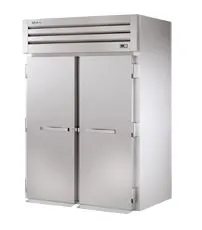 True STR2FRI-2S. Commercial 68 Two Section Roll-In Freezer. (2) Solid Door. 115/208 230v/1ph