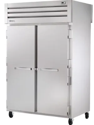 True STR2HPT-2S-2S. Commercial Full Height Insulated Mobile Heated Cabinet w/ (6) Pan Capacity. 208-230v/1ph