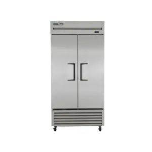 True T-35-HC. Commercial 39 1/2 Reach In Refrigerator Solid Doors 2 Section