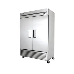 True TS-49F-HC. Commercial 54 Reach-In Freezer Solid Doors 2 Section