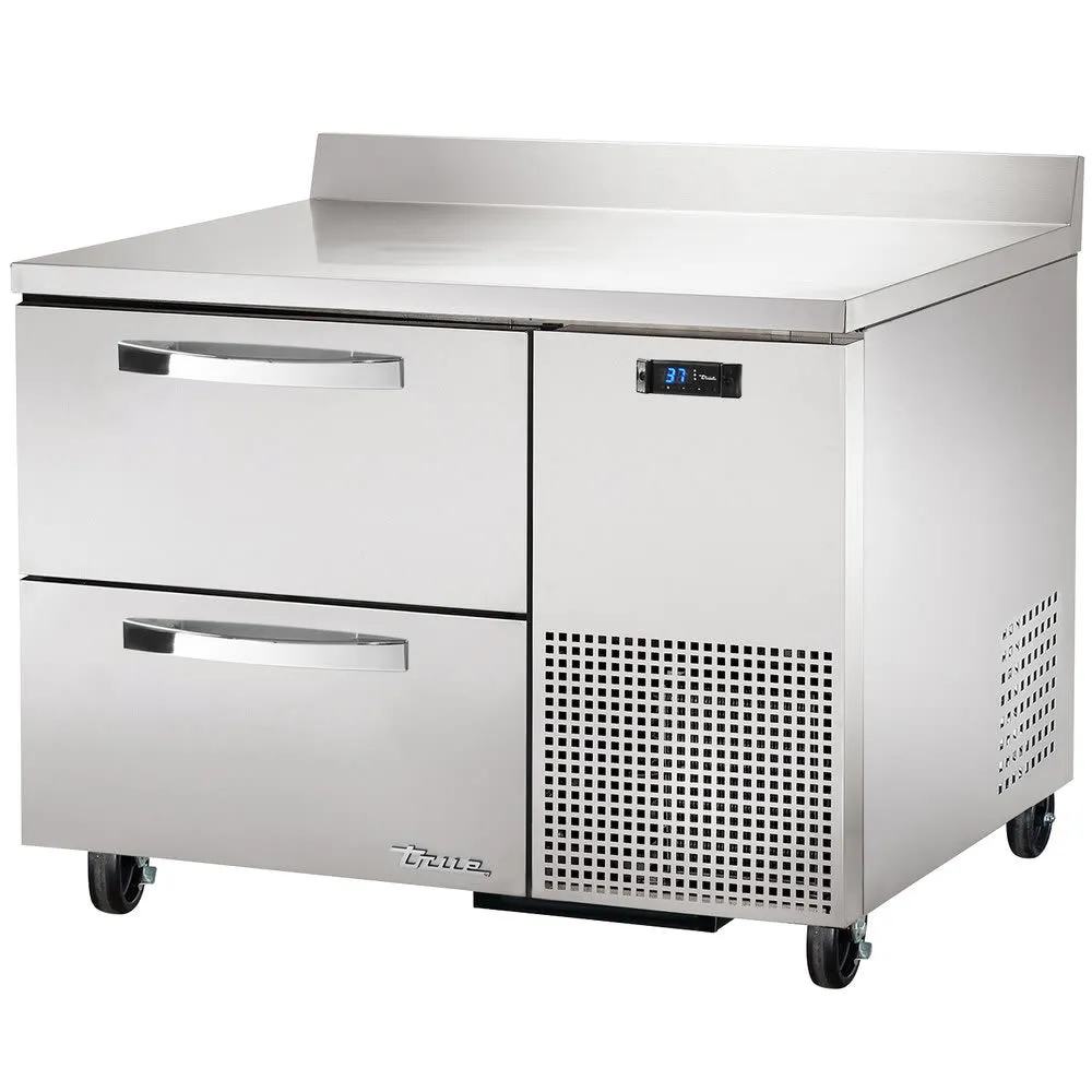 True TWT-44D-2-HC~SPEC3 45 Worktop Refrigerator w/ (1) Section & (2) Drawers. 115v