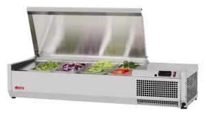 Turbo Air - CTST-1200-13-N. Commercial E-Line Countertop Salad Table. 47-1/4L