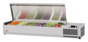 Turbo Air - CTST-1500-13-N. Commercial E-Line Countertop Salad Table. 59L