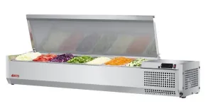 Turbo Air - CTST-1500-N. Commercial E-line. Food prep. 59 Countertop Salad Table