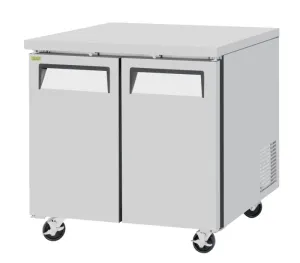 Turbo Air - EUF-36-N-V. 2 Solid Doors Undercounter Freezer
