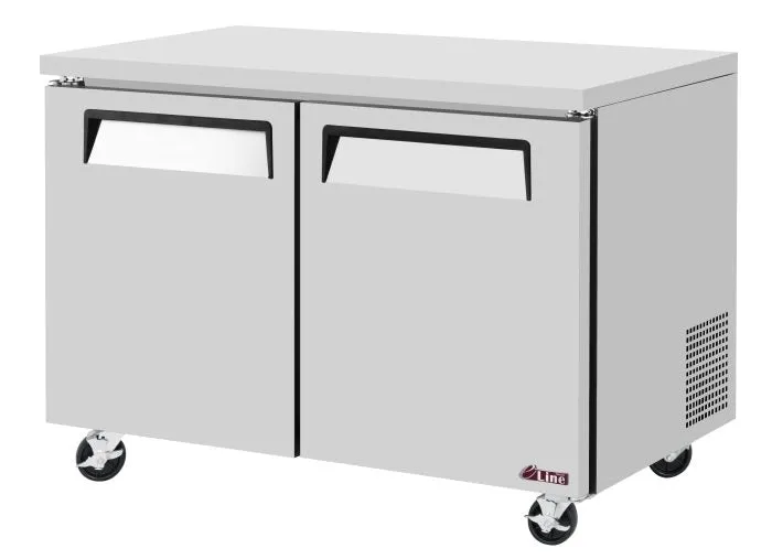 Turbo Air - EUF-48-N-V. 2 Solid Doors Undercounter Freezer