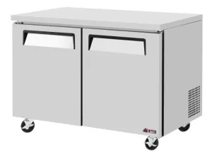 Turbo Air - EUF-48-N-V. 2 Solid Doors Undercounter Freezer