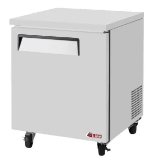 Turbo Air - EUR-28-N6-V. 1 Solid Door Undercounter Refrigerator