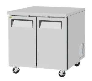 Turbo Air - EUR-36-N6-V. 2 Solid Doors Undercounter Refrigerator