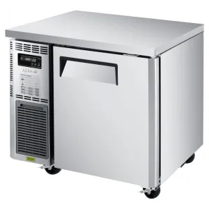 Turbo Air - JUF-36S-N. 1 Solid Door Undercounter Freezer. Side Mount - Narrow