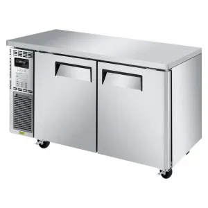 Turbo Air - JUF-60S-N. 2 Solid Doors Undercounter Freezer. Side Mount - Narrow