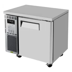 Turbo Air - JUR-36-N6. 1 Solid Door Undercounter Refrigerator. Side Mount
