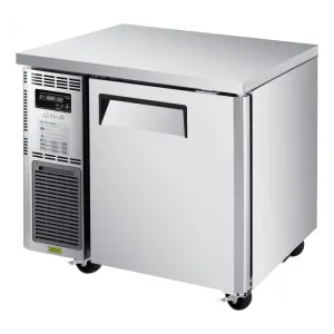 Turbo Air - JUR-36S-N6. 1 Solid Door Undercounter Refrigerator. Side Mount - Narrow