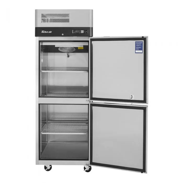 Turbo Air - M3F24-2-N. Commercial 28 Reach-in Freezer M3 Series Stainless Steel 21.5 cu.ft.